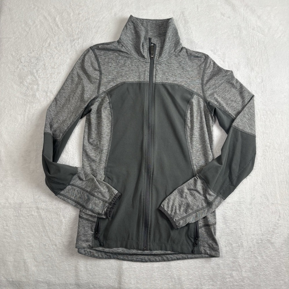 Columbia Swiftwater Falls Jacket Long Sleeve‎ Full Zip Grey Women's XS